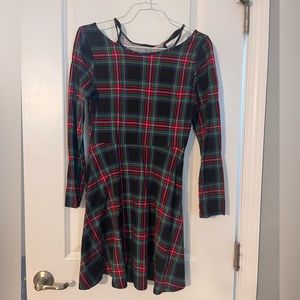 Christmas Kids Plaid Dress